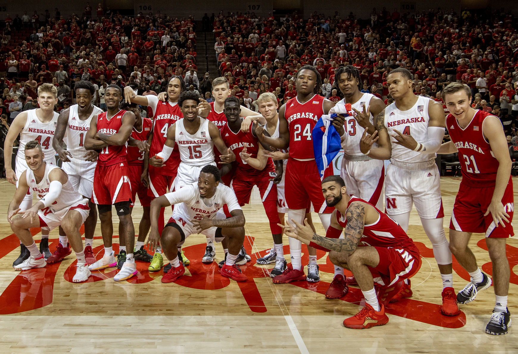 NU basketball Opening Night, 9.27